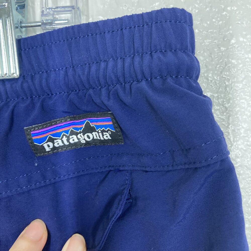 Patagonia Pants Mens Extra Large Blue Nylon Lined Elastic Cuff Drawstring 55211 - Picture 11 of 16
